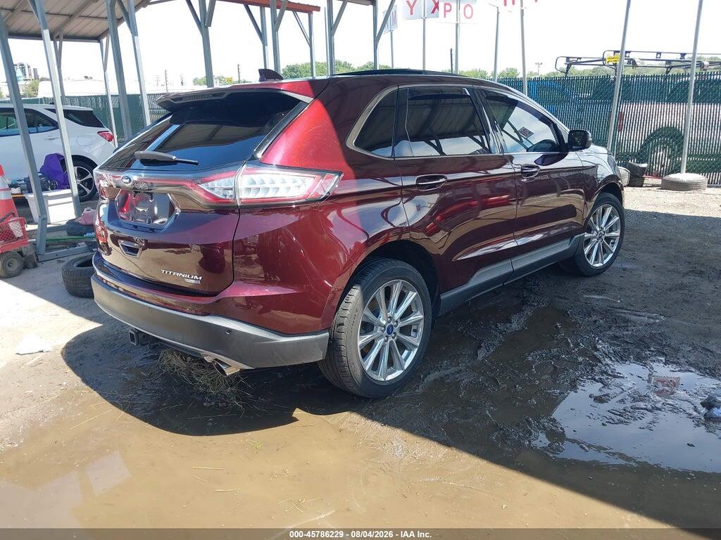 2FMPK4K99HBC07889 2017 FORD EDGE photo no. 4