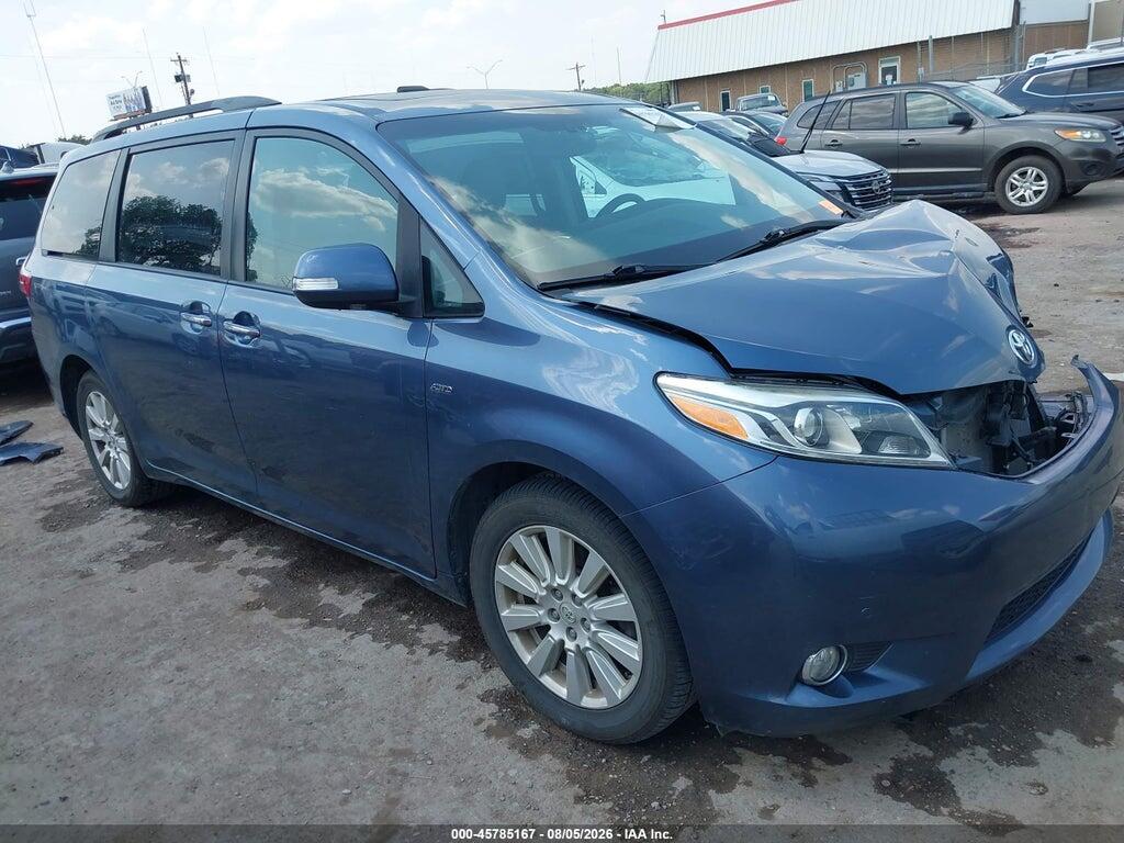 5TDDZ3DC7HS151987 2017 TOYOTA SIENNA photo no. 1