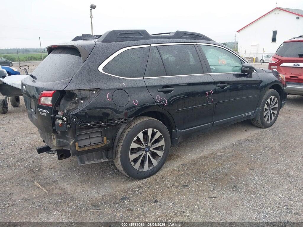 4S4BSANC8H3290599 2017 SUBARU OUTBACK photo no. 4