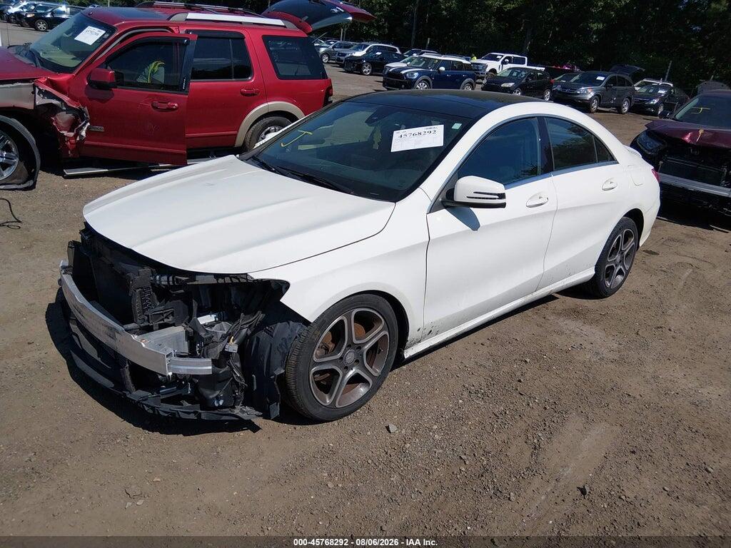 WDDSJ4GB2HN423316 2017 MERCEDES-BENZ CLA 250 photo no. 2