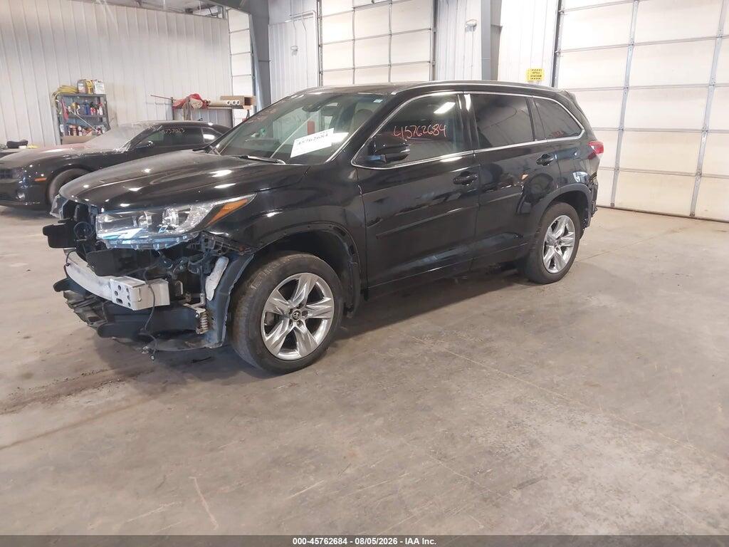 5TDDZRFH6HS358320 2017 TOYOTA HIGHLANDER photo no. 2