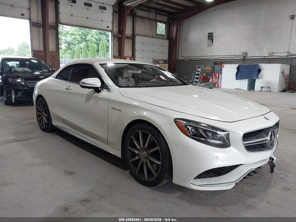 2017 MERCEDES-BENZ AMG S 63 WDDXK7JB2HA025527