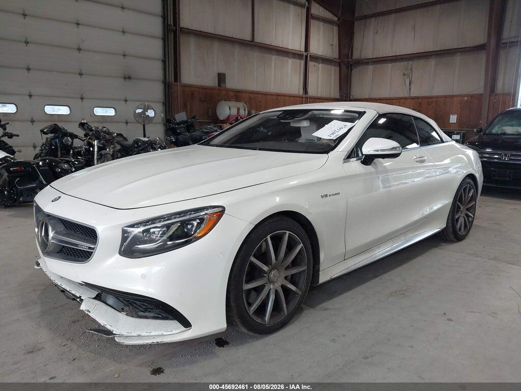WDDXK7JB2HA025527 2017 MERCEDES-BENZ AMG S 63 photo no. 2
