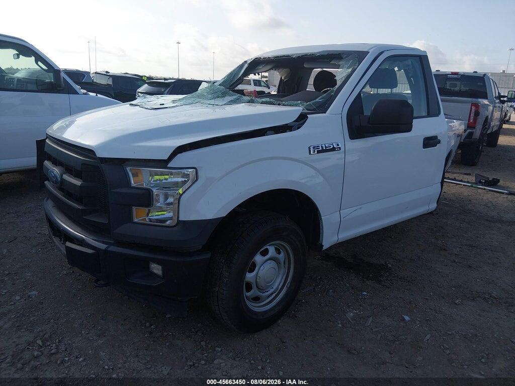 1FTMF1EFXHKC44094 2017 FORD F-150 photo no. 2