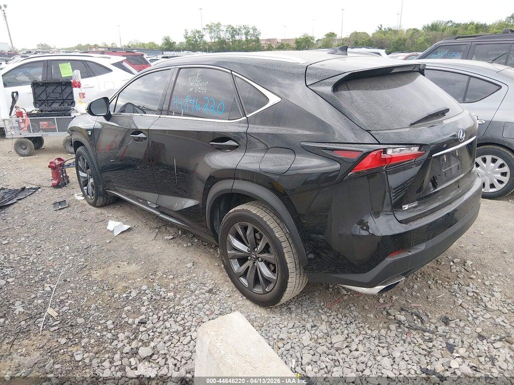 JTJYARBZ8H2061237 2017 LEXUS NX 200T photo no. 3