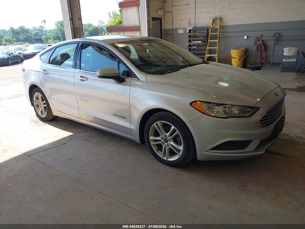 3FA6P0UU6JR235836 2018 FORD FUSION HYBRID photo no. 1