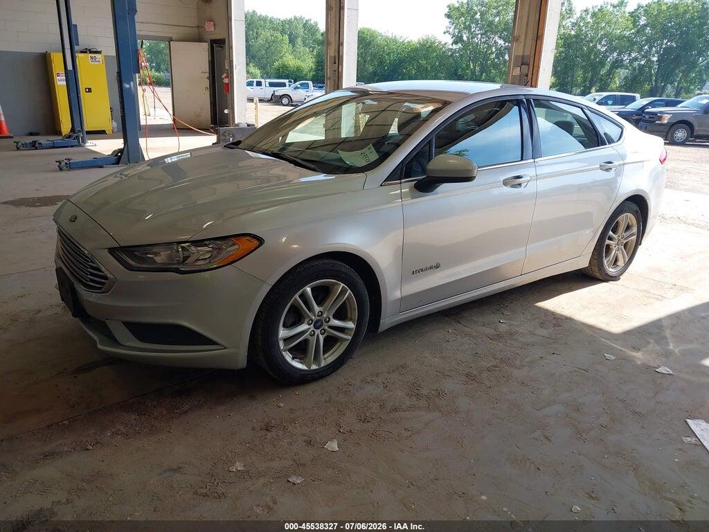 3FA6P0UU6JR235836 2018 FORD FUSION HYBRID photo no. 2