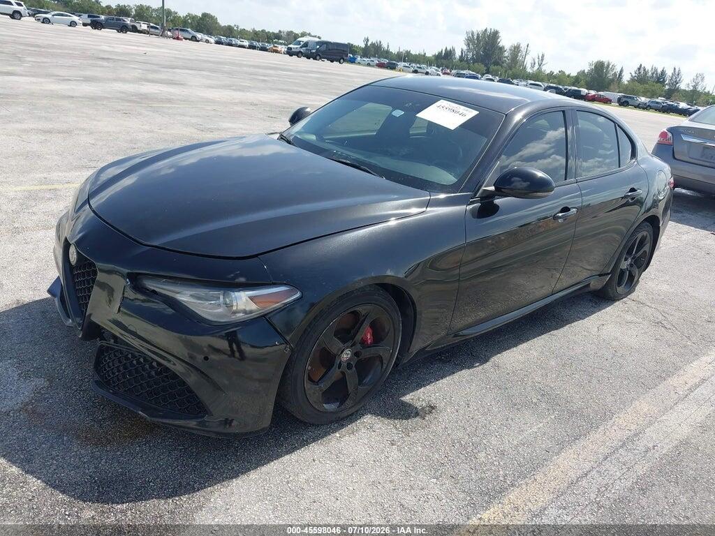 ZARFAEBN1J7566504 2018 ALFA ROMEO GIULIA photo no. 2