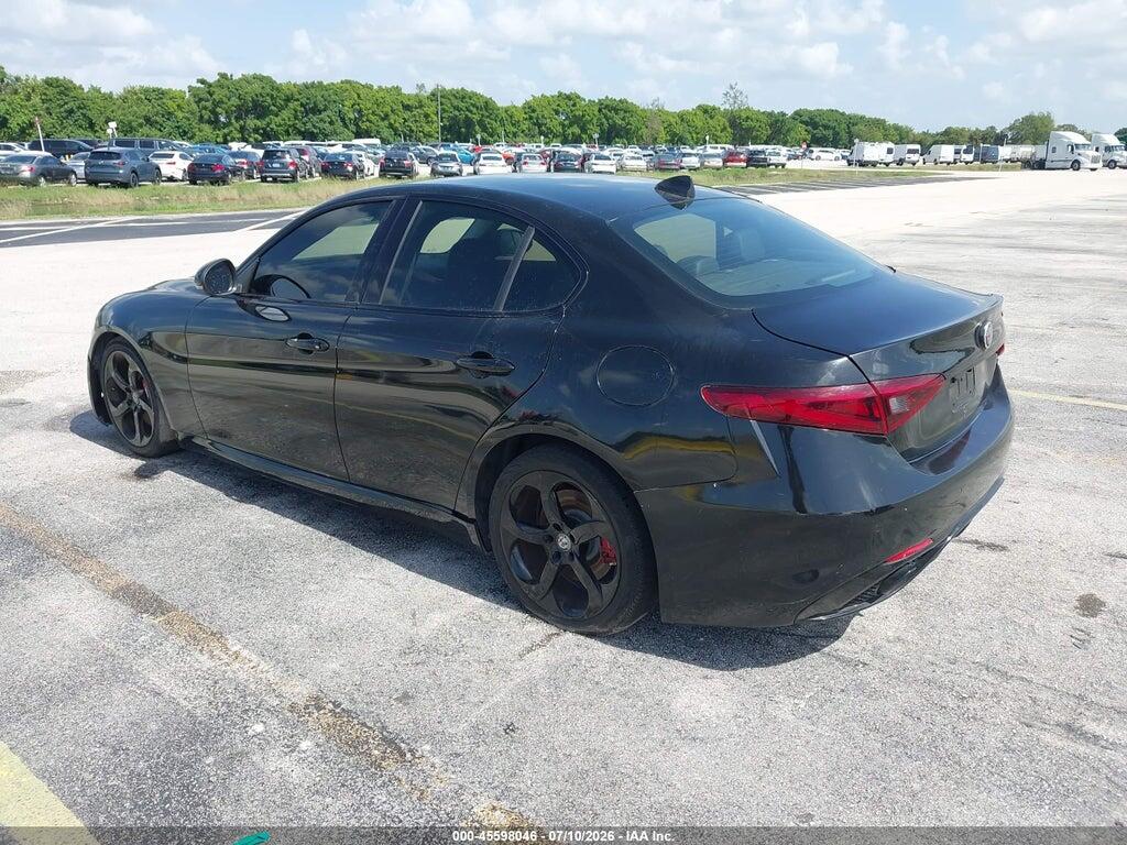 ZARFAEBN1J7566504 2018 ALFA ROMEO GIULIA photo no. 3