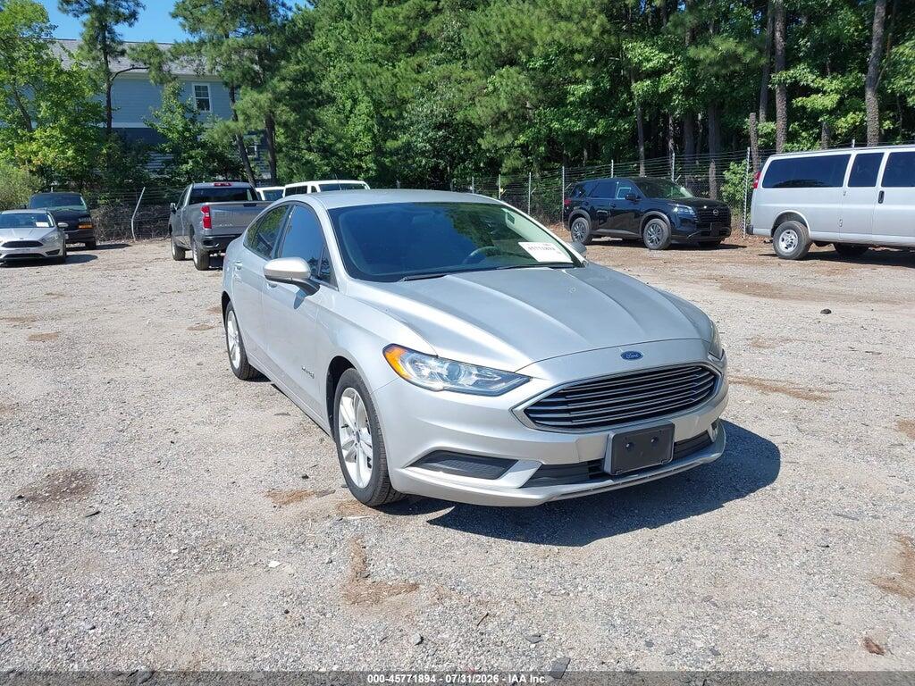 3FA6P0UU6JR281943 2018 FORD FUSION HYBRID photo no. 1