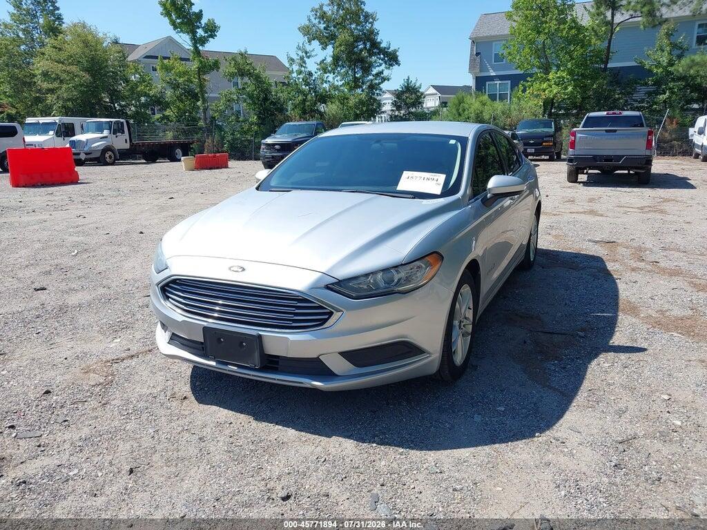 3FA6P0UU6JR281943 2018 FORD FUSION HYBRID photo no. 2