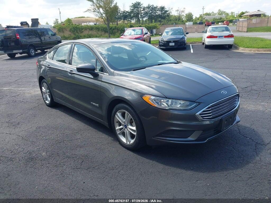 3FA6P0UU6JR282087 2018 FORD FUSION HYBRID photo no. 1