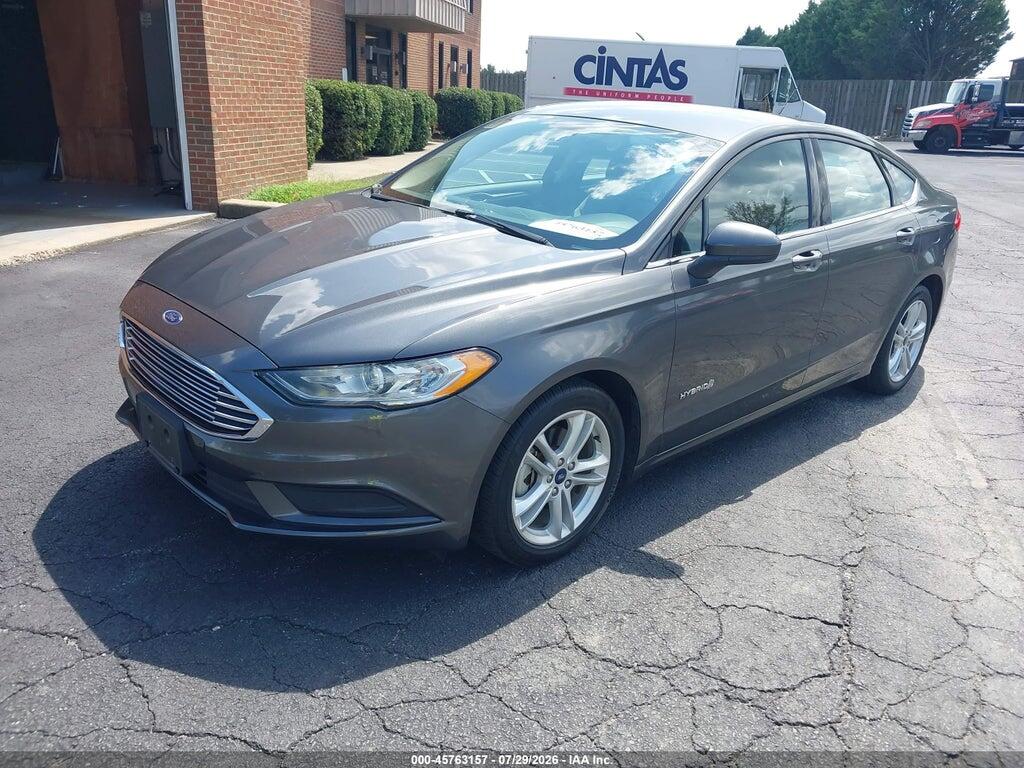 3FA6P0UU6JR282087 2018 FORD FUSION HYBRID photo no. 2
