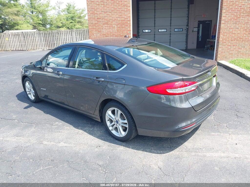 3FA6P0UU6JR282087 2018 FORD FUSION HYBRID photo no. 3