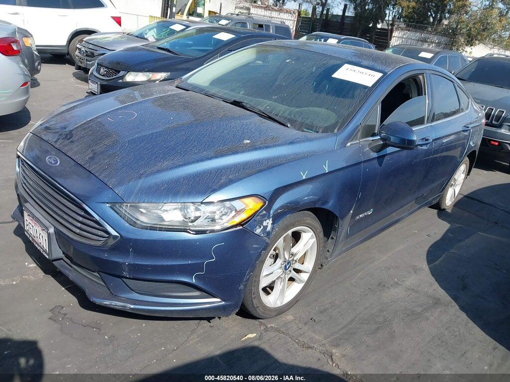 3FA6P0LU2JR246172 2018 FORD FUSION HYBRID photo no. 2