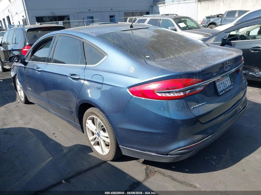 3FA6P0LU2JR246172 2018 FORD FUSION HYBRID photo no. 3