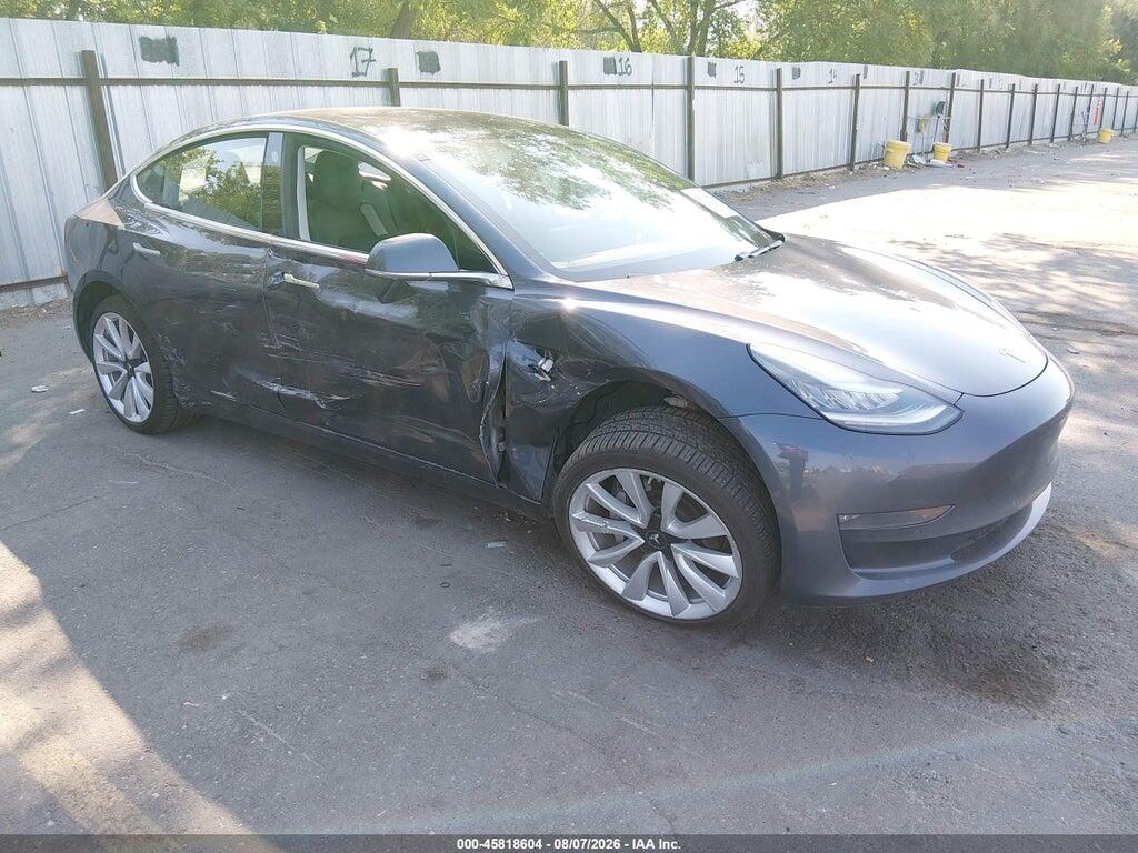 5YJ3E1EB3JF132302 2018 TESLA MODEL 3 photo no. 1