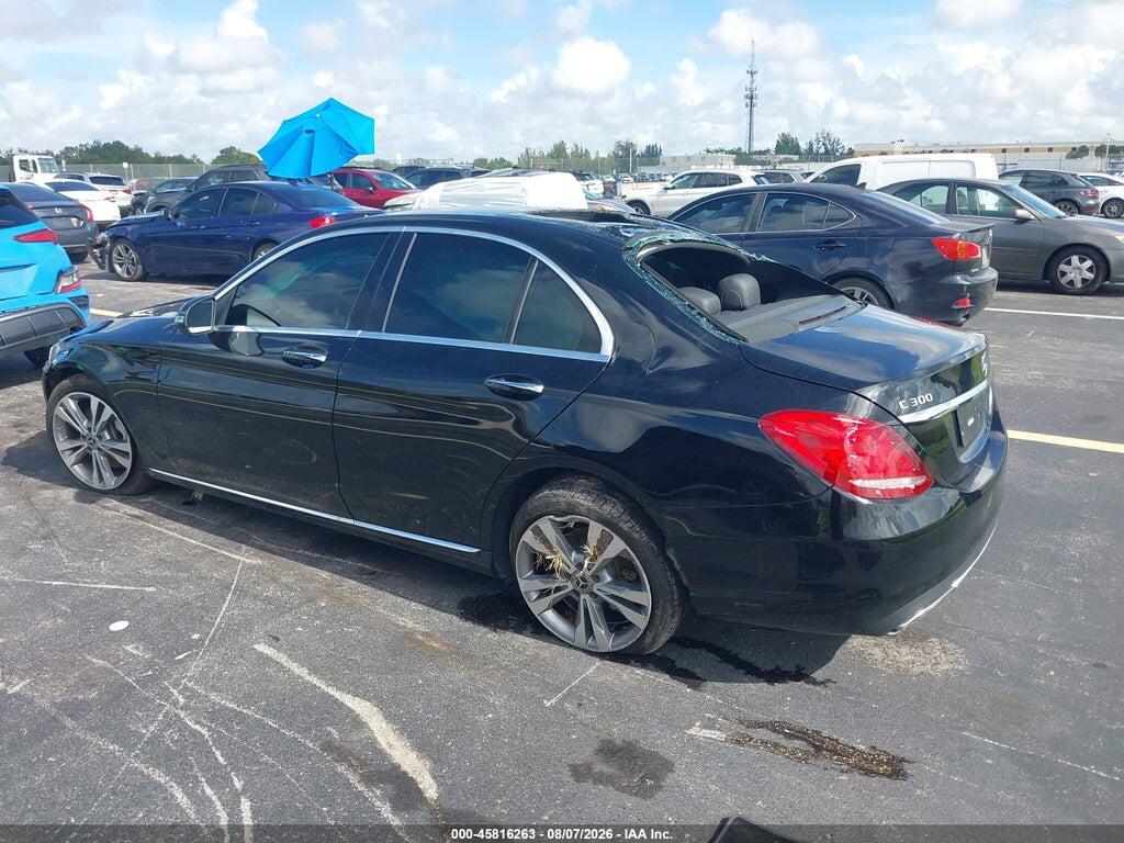WDDWF4JB6JR412197 2018 MERCEDES-BENZ C 300 photo no. 3