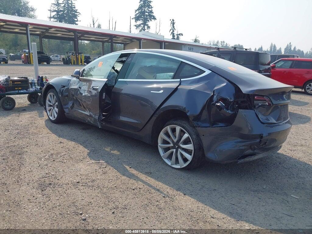 5YJ3E1EA9JF003309 2018 TESLA MODEL 3 photo no. 3