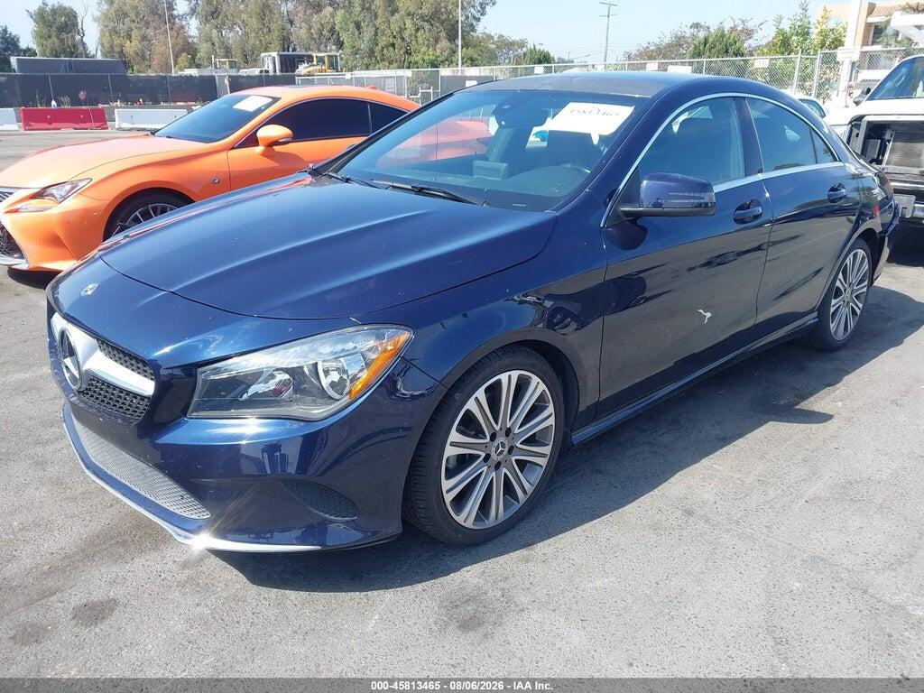 WDDSJ4EB1JN663305 2018 MERCEDES-BENZ CLA 250 photo no. 2