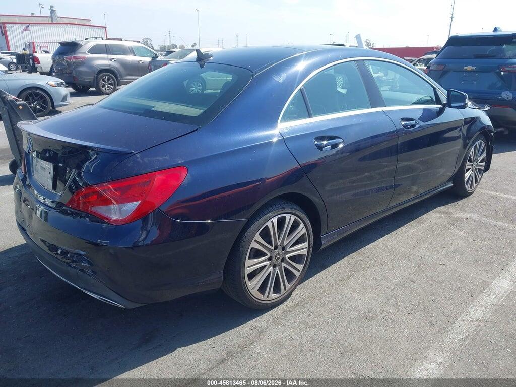 WDDSJ4EB1JN663305 2018 MERCEDES-BENZ CLA 250 photo no. 4