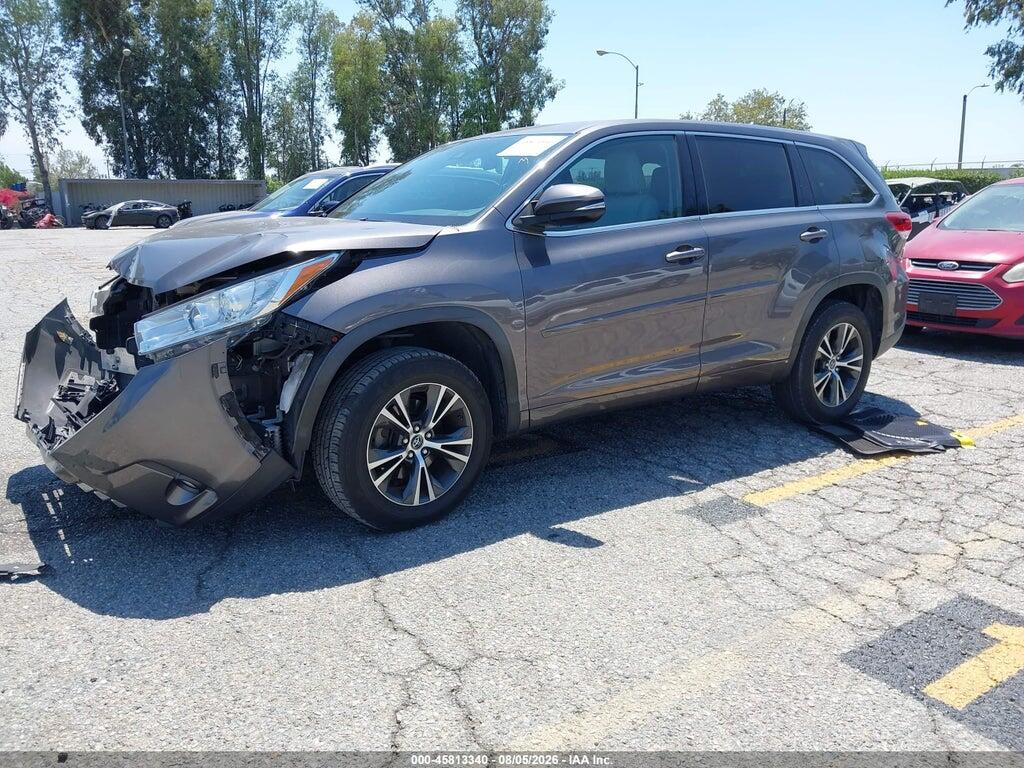 5TDZZRFH1JS252448 2018 TOYOTA HIGHLANDER photo no. 2