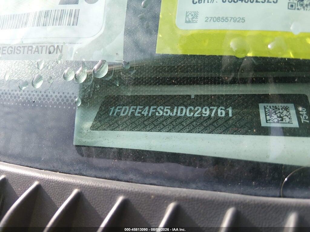 1FDFE4FS5JDC29761 2018 FORD E-450 CUTAWAY photo no. 12