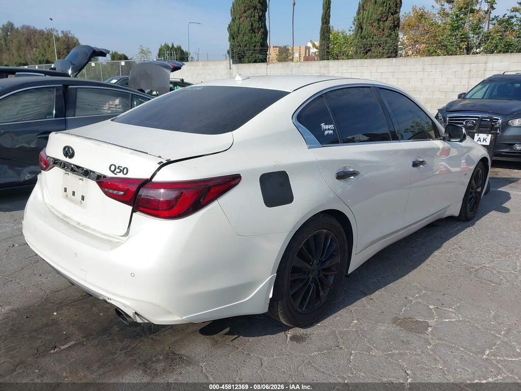 JN1EV7AP8JM352154 2018 INFINITI Q50 photo no. 4