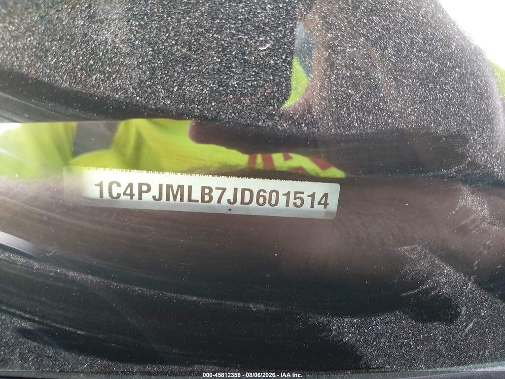 1C4PJMLB7JD601514 2018 JEEP CHEROKEE photo no. 9