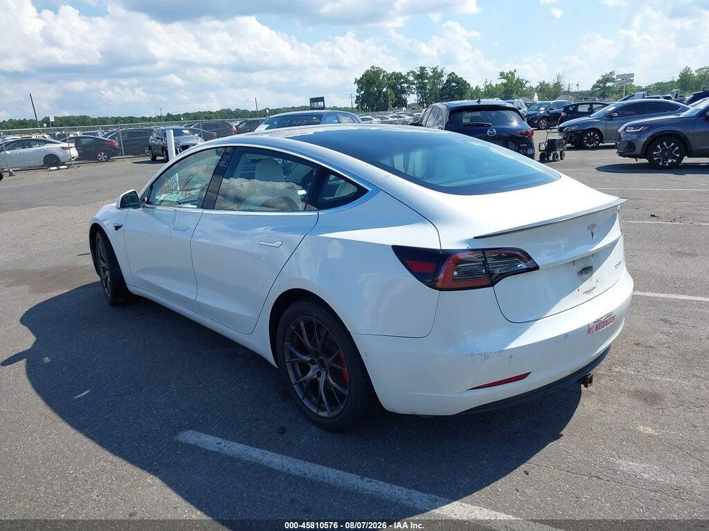 5YJ3E1EB5JF055951 2018 TESLA MODEL 3 photo no. 3