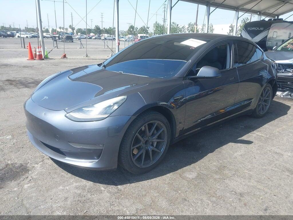 5YJ3E1EA9JF045401 2018 TESLA MODEL 3 photo no. 2
