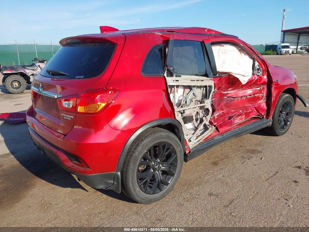 JA4AR3AU1JU005449 2018 MITSUBISHI OUTLANDER SPORT photo no. 4