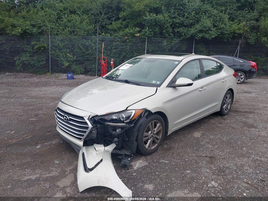 5NPD84LF2JH360862 2018 HYUNDAI ELANTRA photo no. 2