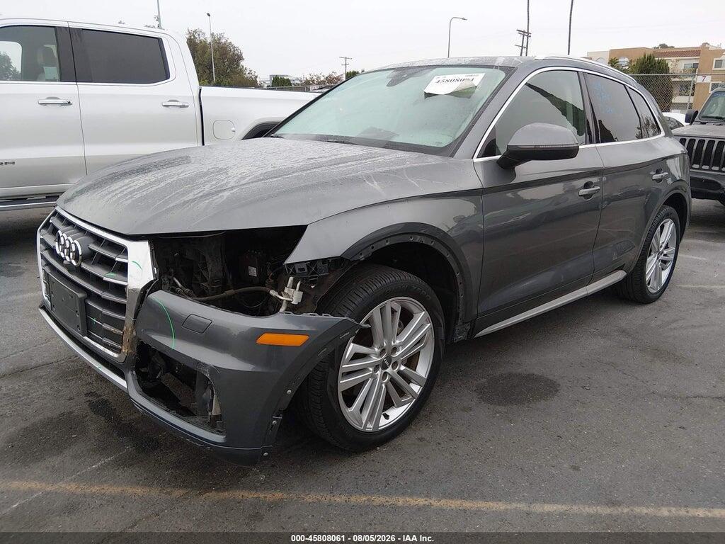 WA1CNAFY4J2147052 2018 AUDI Q5 photo no. 2