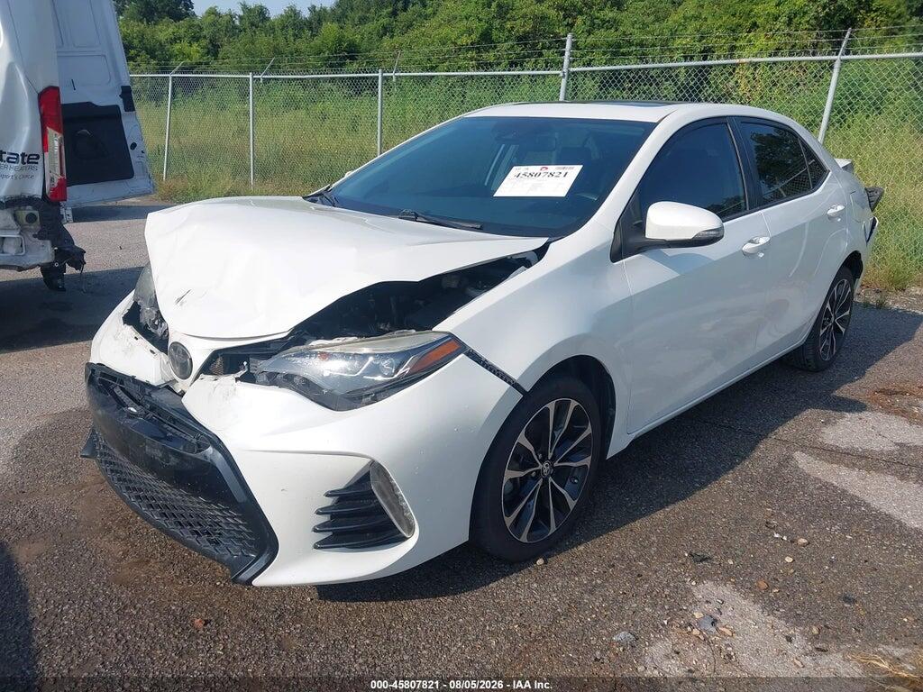 5YFBURHE2JP753182 2018 TOYOTA COROLLA photo no. 2