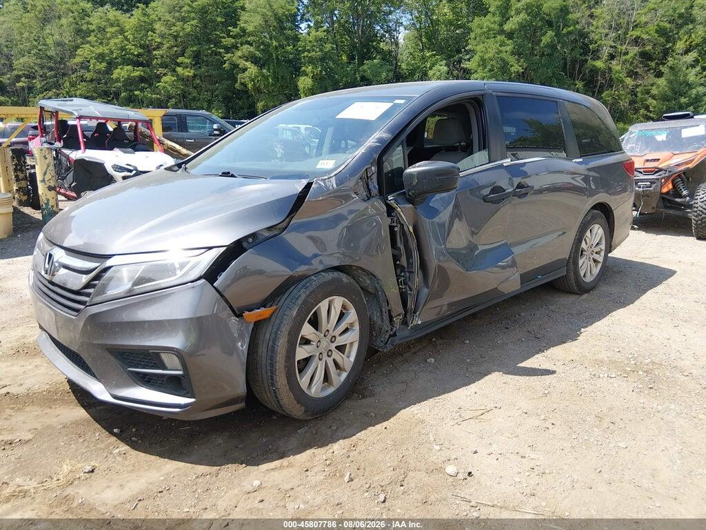 5FNRL6H26JB098705 2018 HONDA ODYSSEY photo no. 2