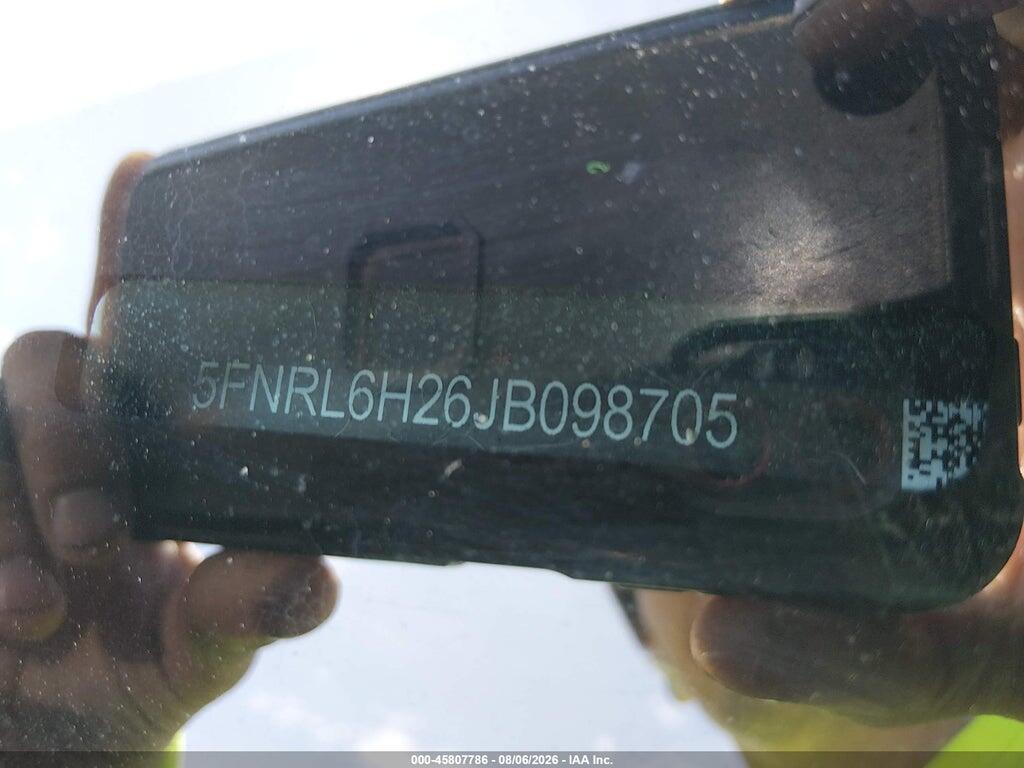 5FNRL6H26JB098705 2018 HONDA ODYSSEY photo no. 9