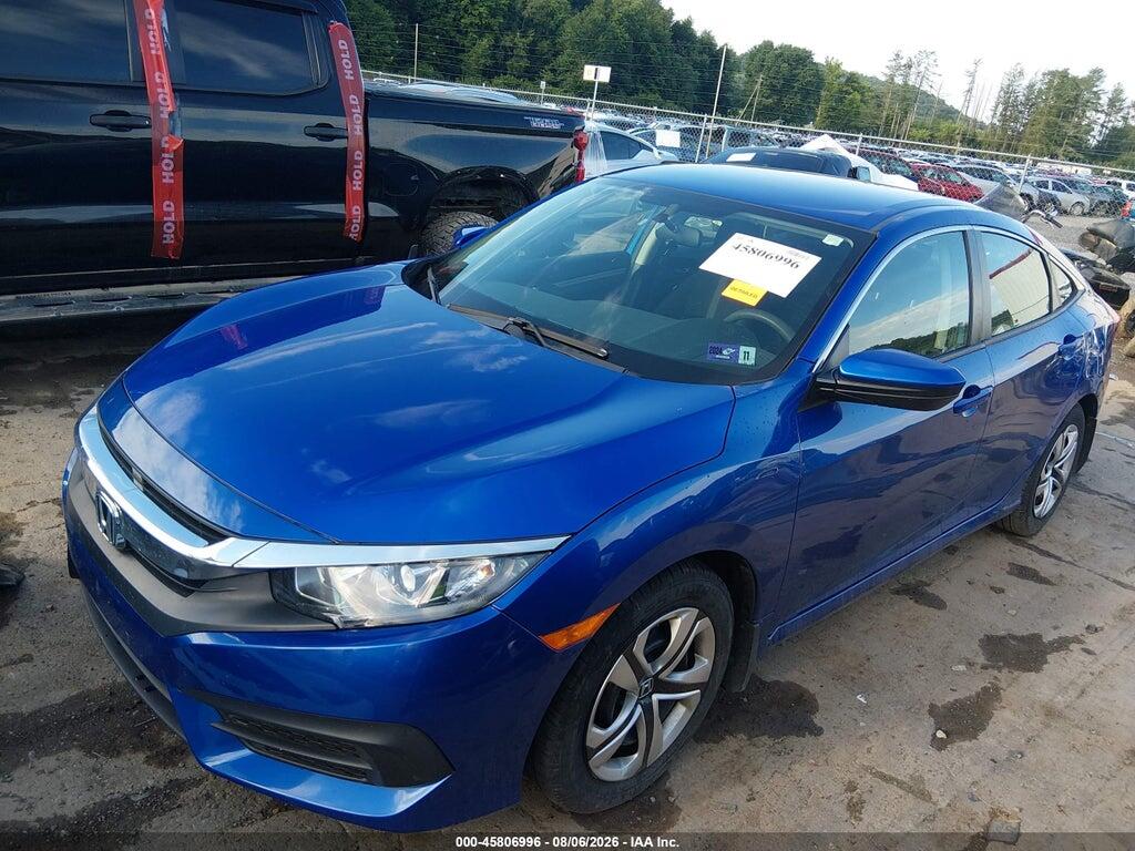 2HGFC2F55JH518037 2018 HONDA CIVIC photo no. 2