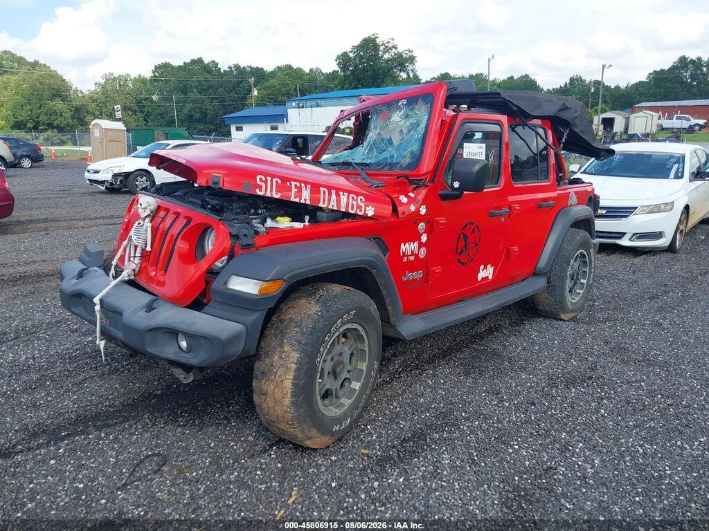 1C4HJXDG3JW130921 2018 JEEP WRANGLER UNLIMITED photo no. 2