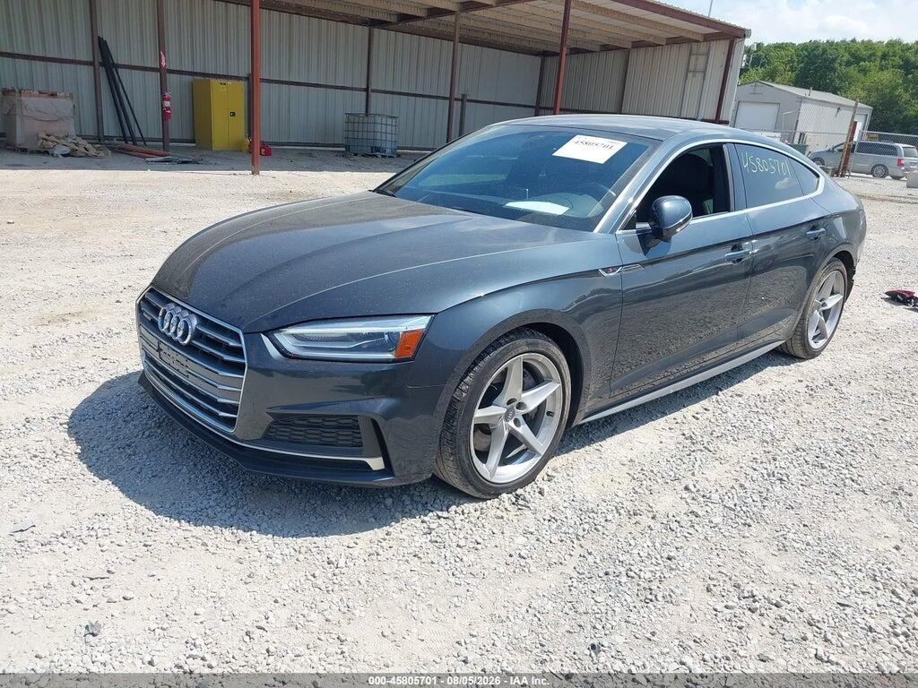 WAUDNCF55JA034418 2018 AUDI A5 photo no. 2