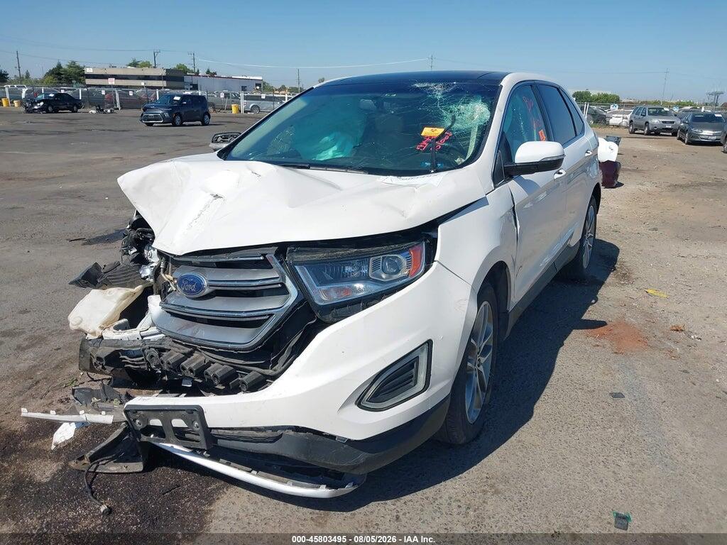 2FMPK3K98JBC28085 2018 FORD EDGE photo no. 2