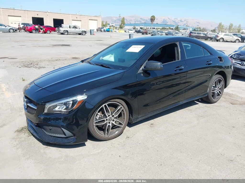 WDDSJ4EB9JN576493 2018 MERCEDES-BENZ CLA 250 photo no. 2