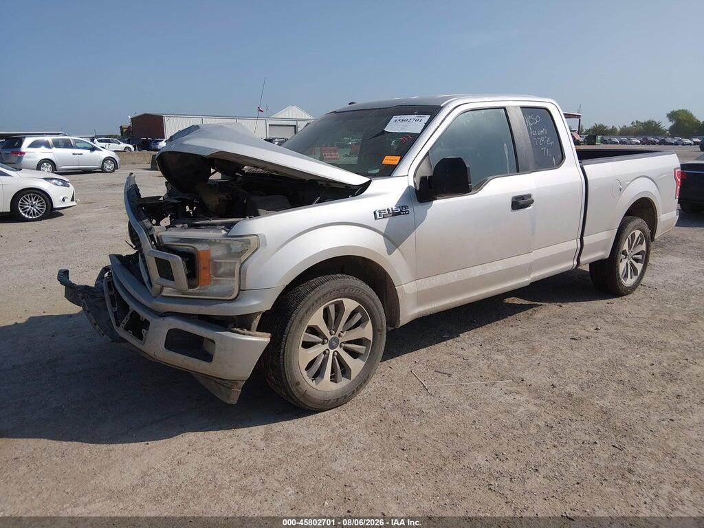 1FTEX1CPXJKC50237 2018 FORD F-150 photo no. 2