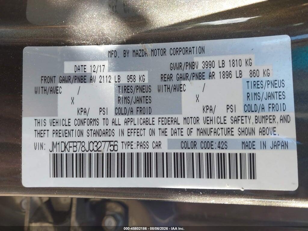 JM1DKFB78J0327756 2018 MAZDA CX-3 photo no. 9