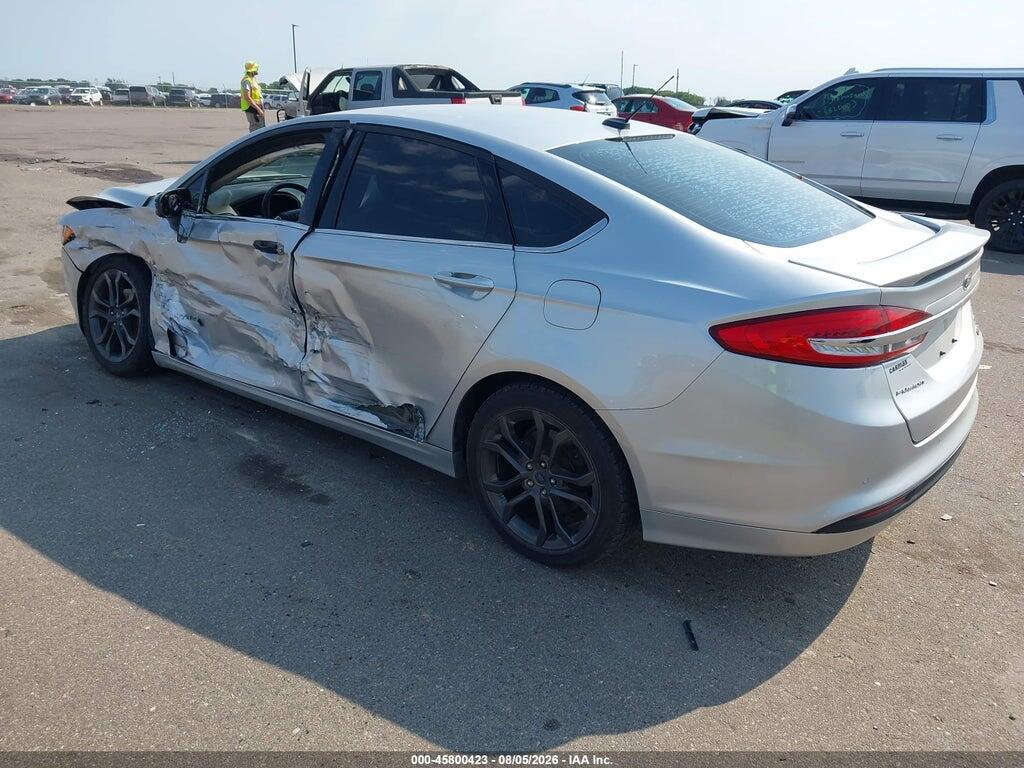 3FA6P0LU2JR166144 2018 FORD FUSION HYBRID photo no. 3