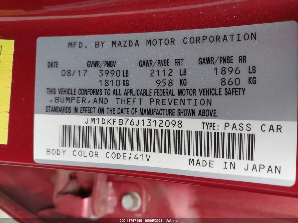 JM1DKFB76J1312098 2018 MAZDA CX-3 photo no. 9