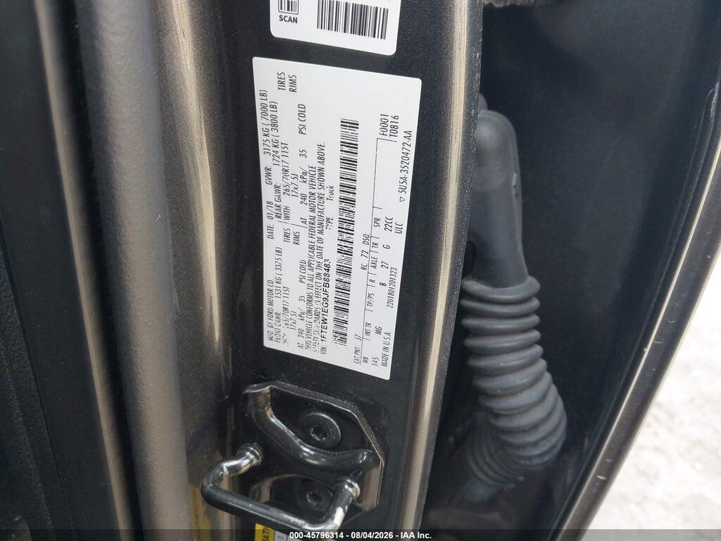1FTEW1EG9JFB88483 2018 FORD F-150 photo no. 9