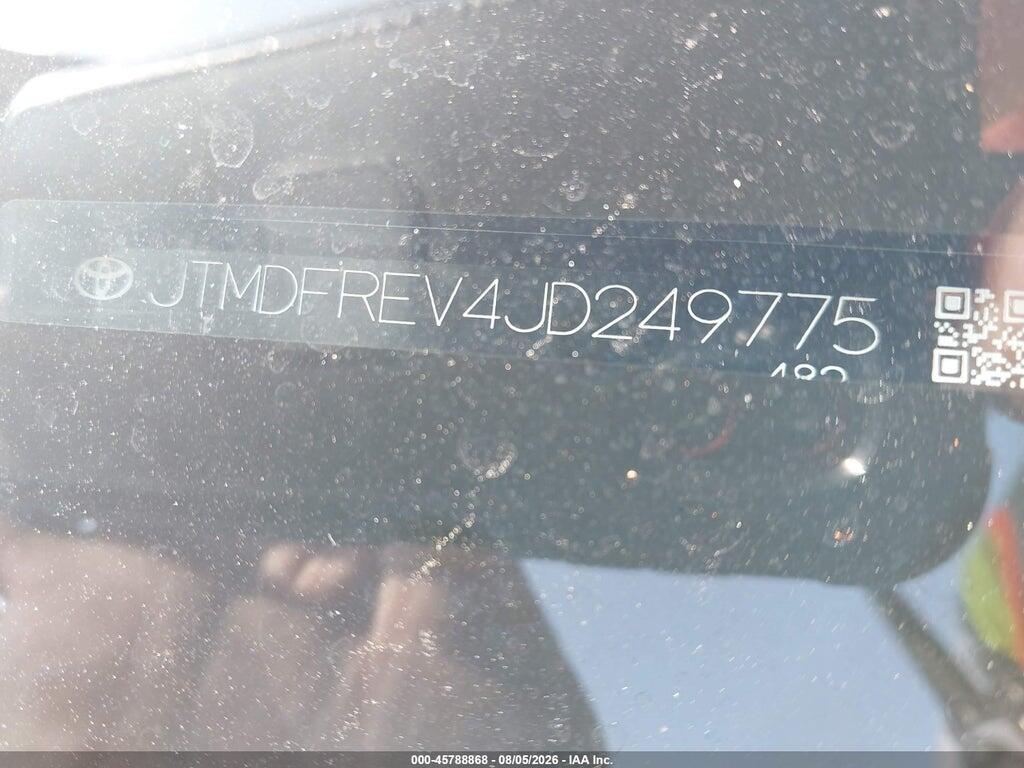 JTMDFREV4JD249775 2018 TOYOTA RAV4 photo no. 9