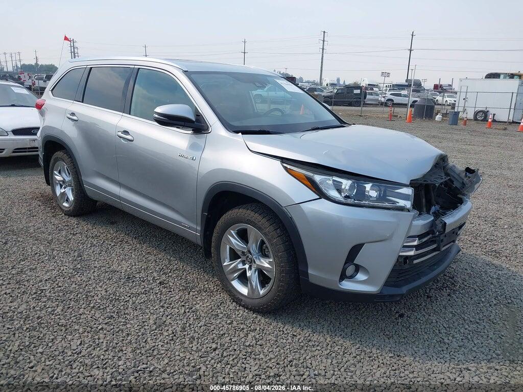5TDDGRFH2JS042795 2018 TOYOTA HIGHLANDER HYBRID photo no. 1