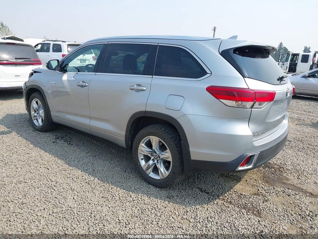 5TDDGRFH2JS042795 2018 TOYOTA HIGHLANDER HYBRID photo no. 3